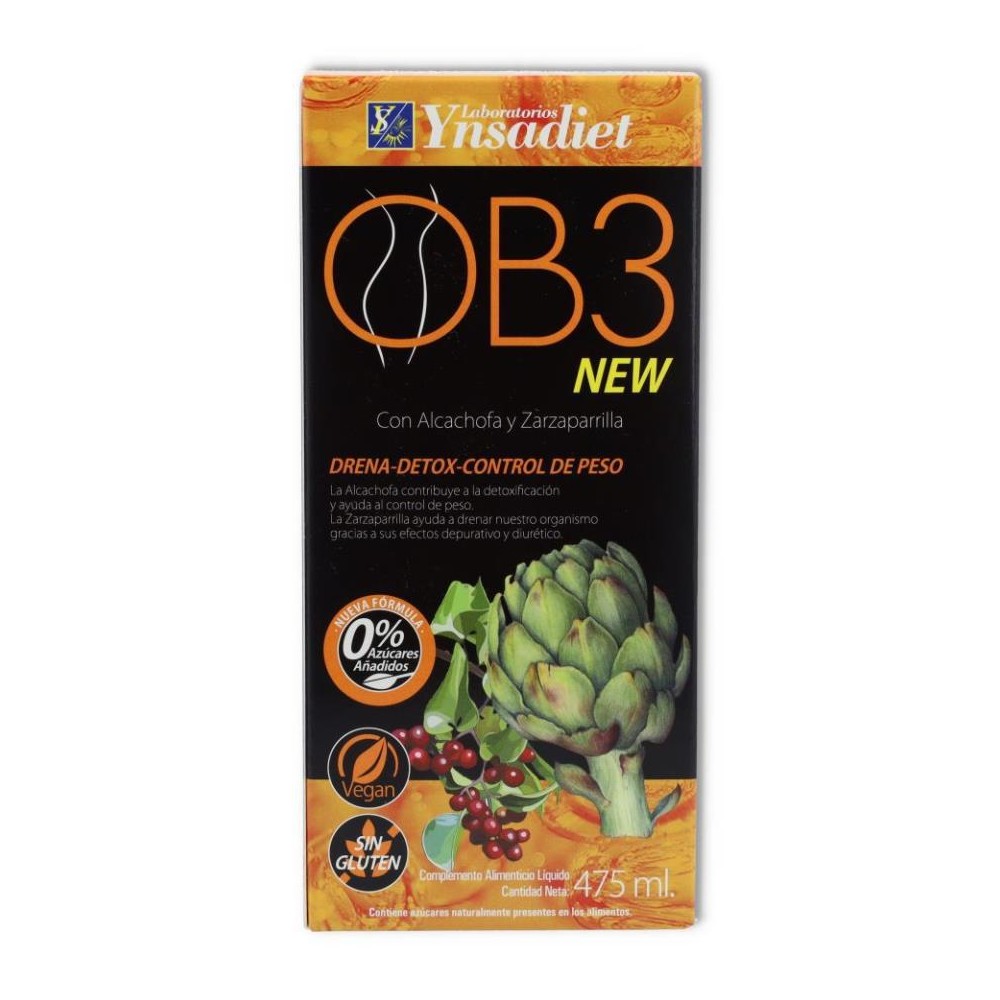 OB3 Jarabe 475 ml Ynsadiet