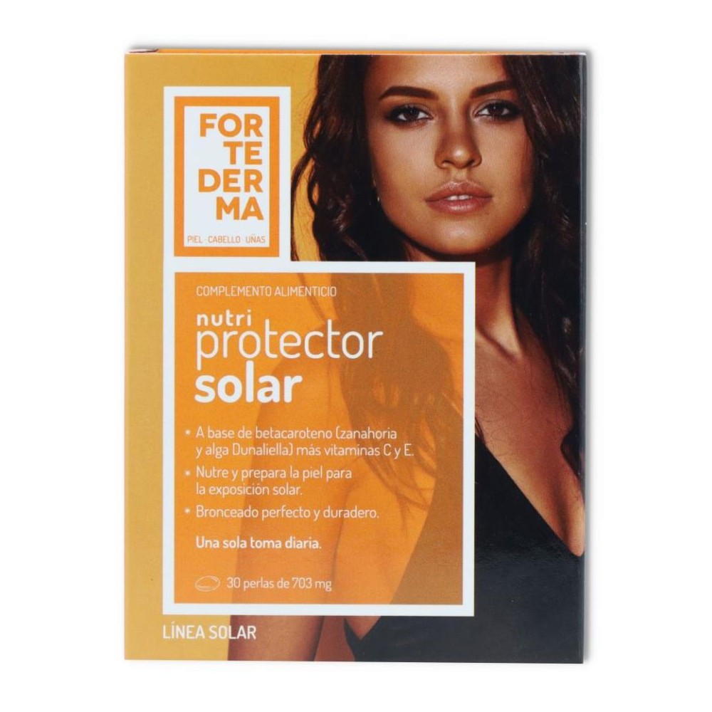 Nutri protector solar 30 perlas Fortederma