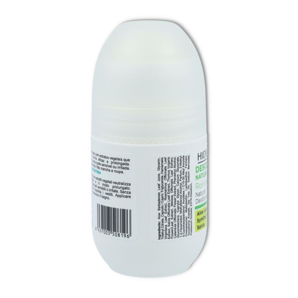 Desodorante natural roll-on 75 ml Hidrotelial