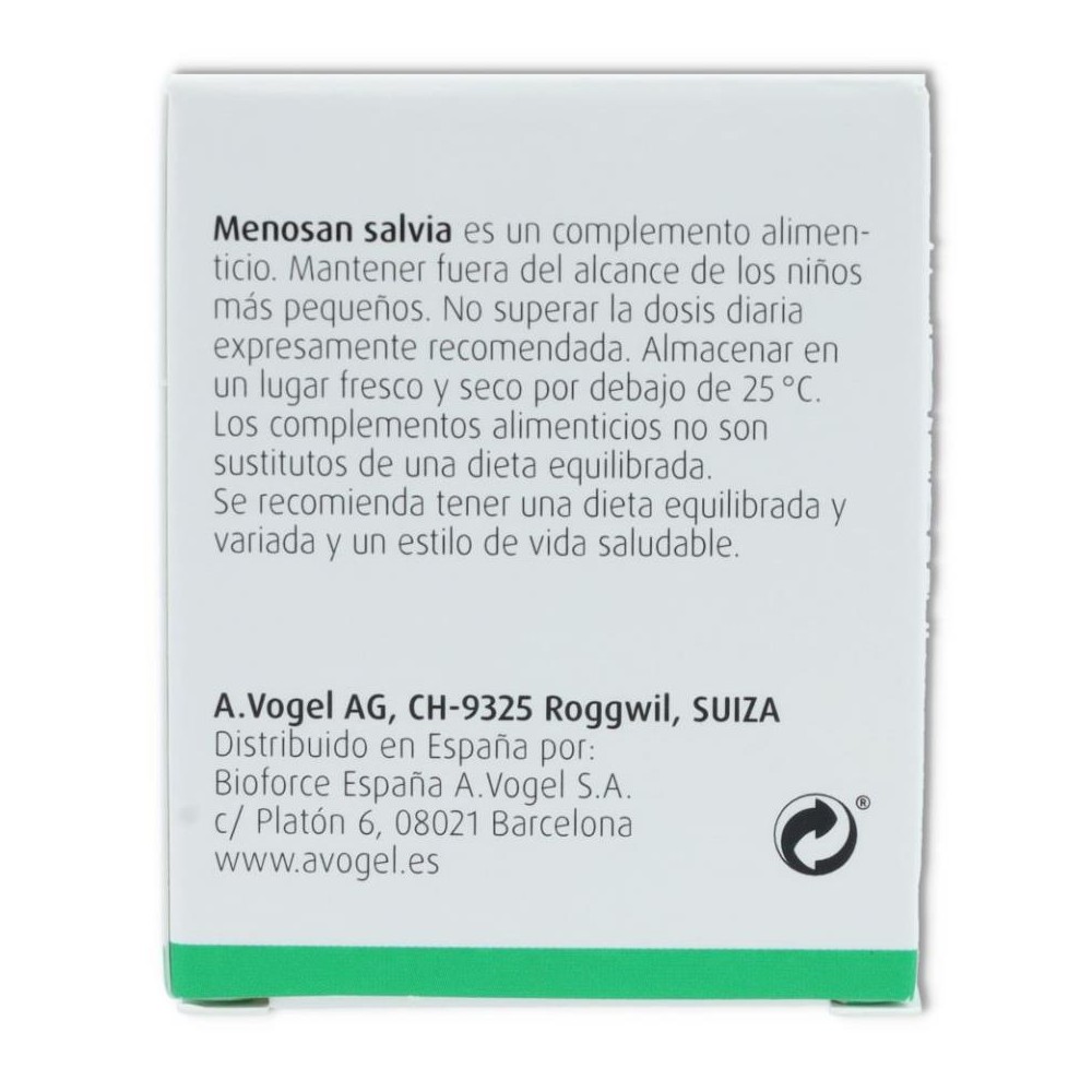 MENOSAN SALVIA 30 com VOGEL