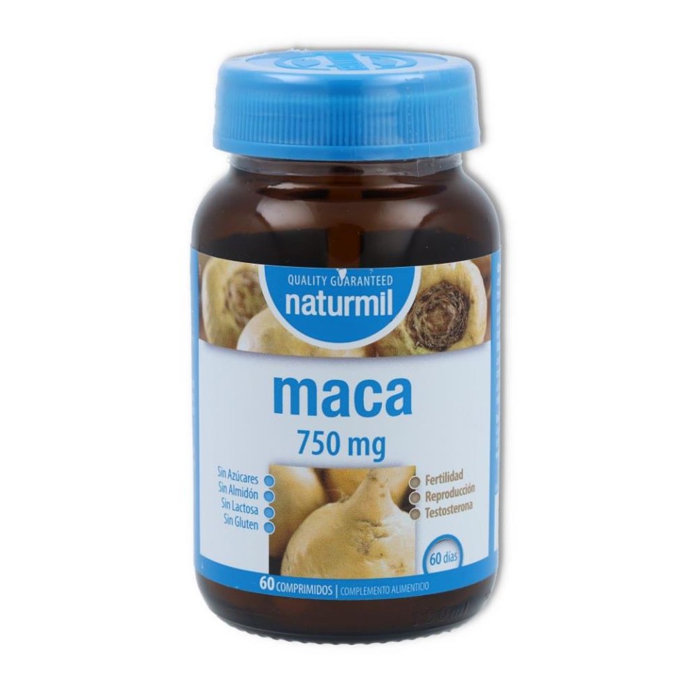 Maca 750 mg 60 comp Naturmil