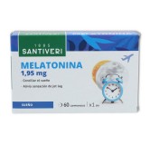 Melatonina 1 9 mg por comp  60 comp Santiveri