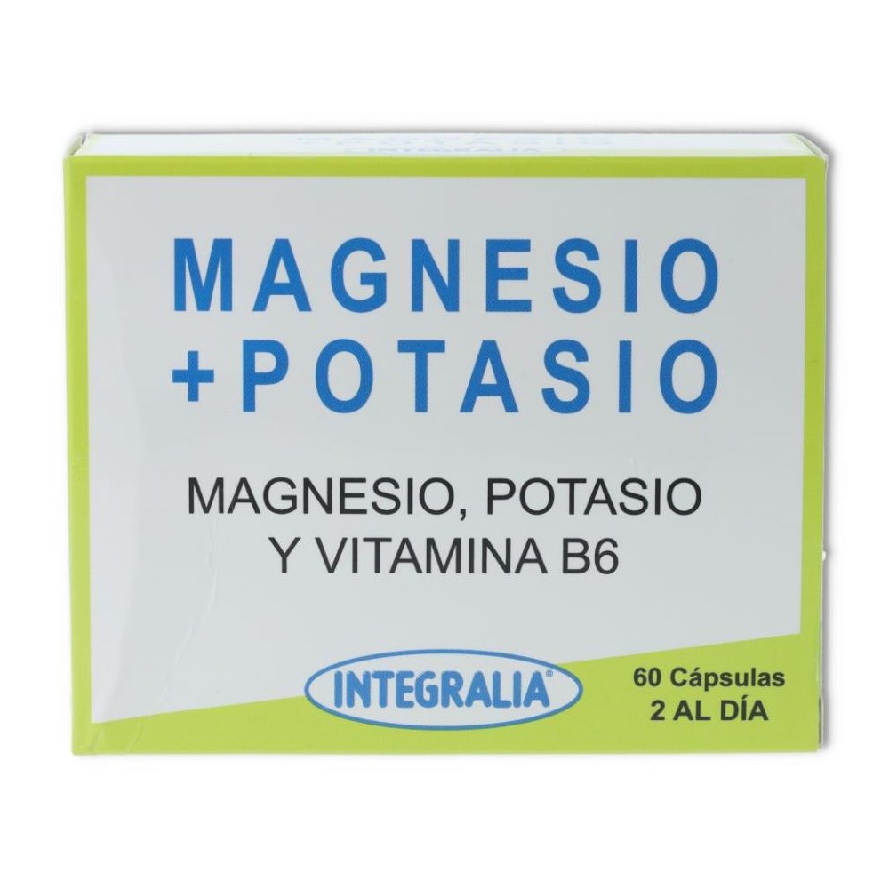 Magnesio   potasio 60 cap Integralia