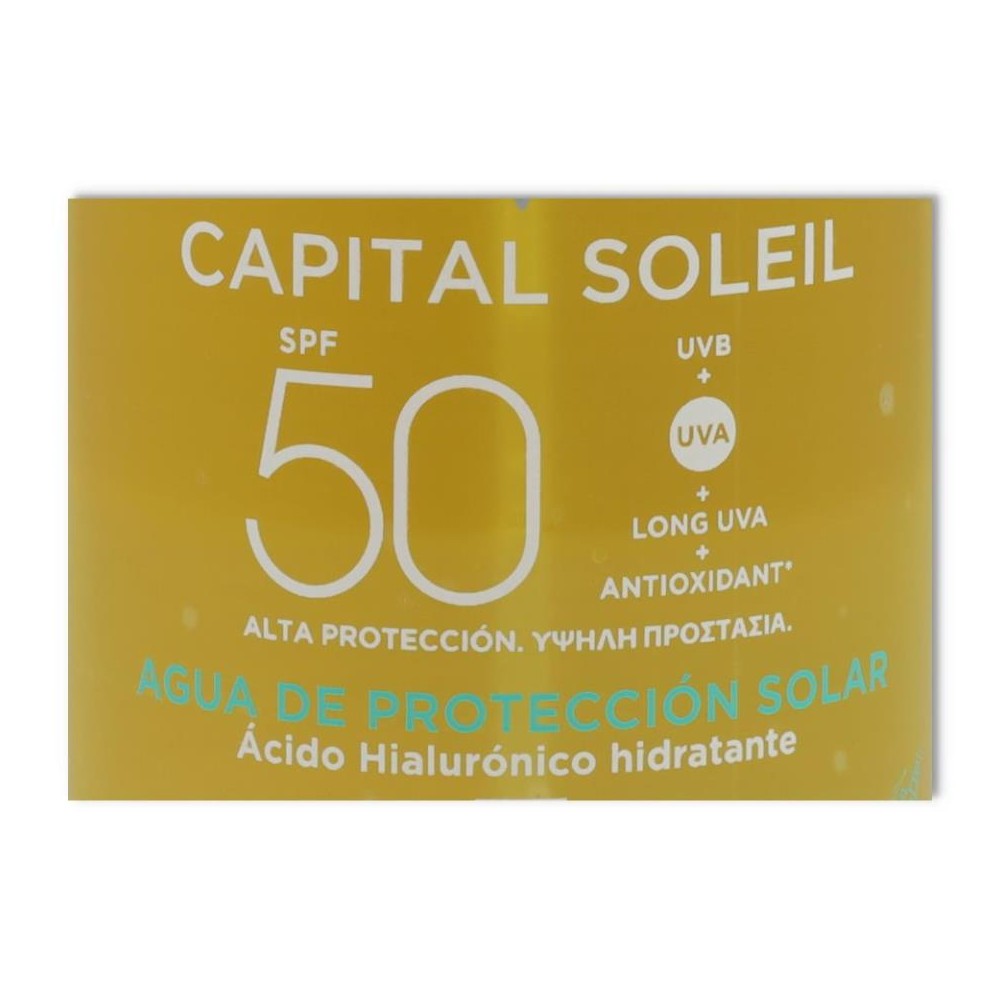 Agua de proteccion hidratacion spf 50 200 ml Vichy