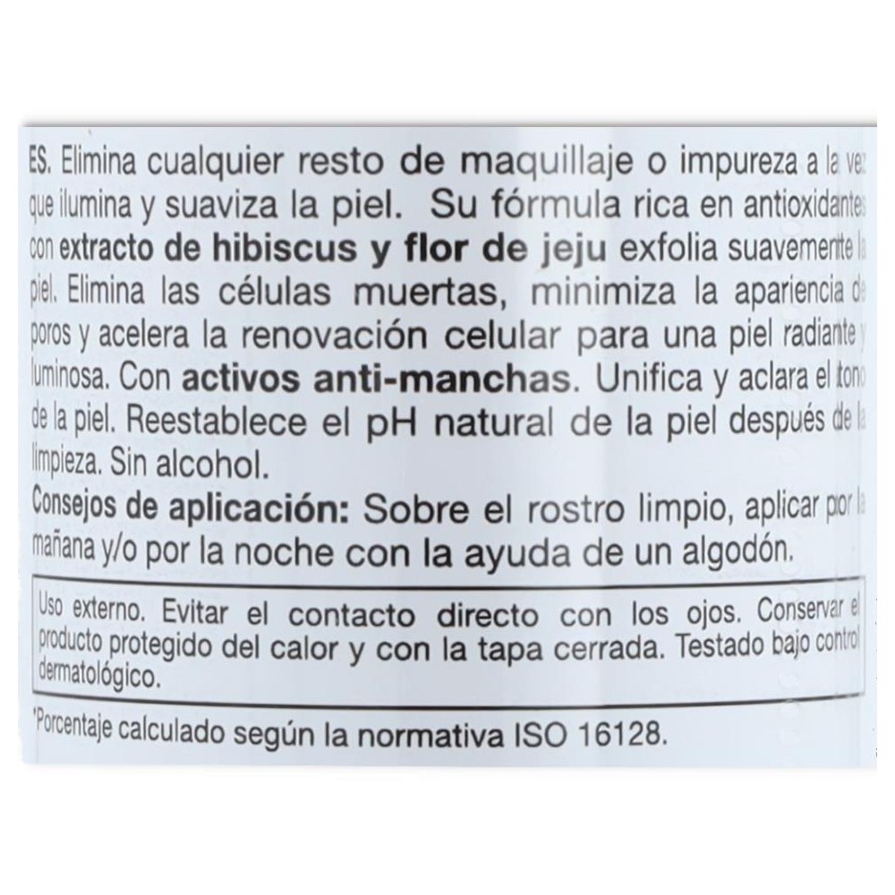 Tonico exfoliante iluminador 200 ml Bella Aurora