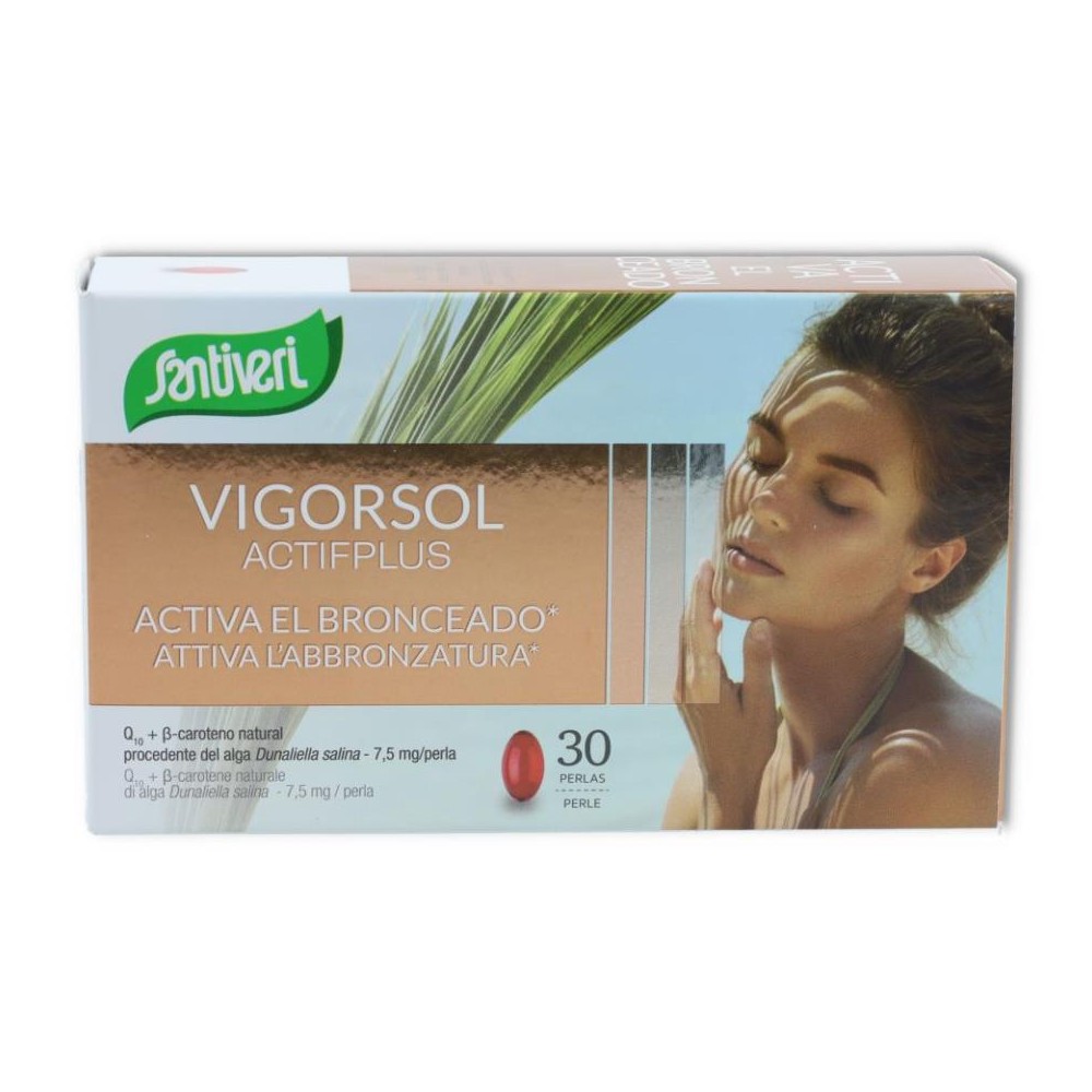 Vigor sol actif plus perlas Santiveri