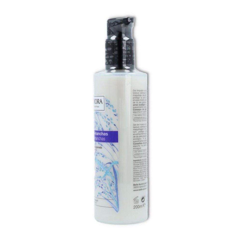 Gel limpiador anti manchas 200 ml Bella Aurora