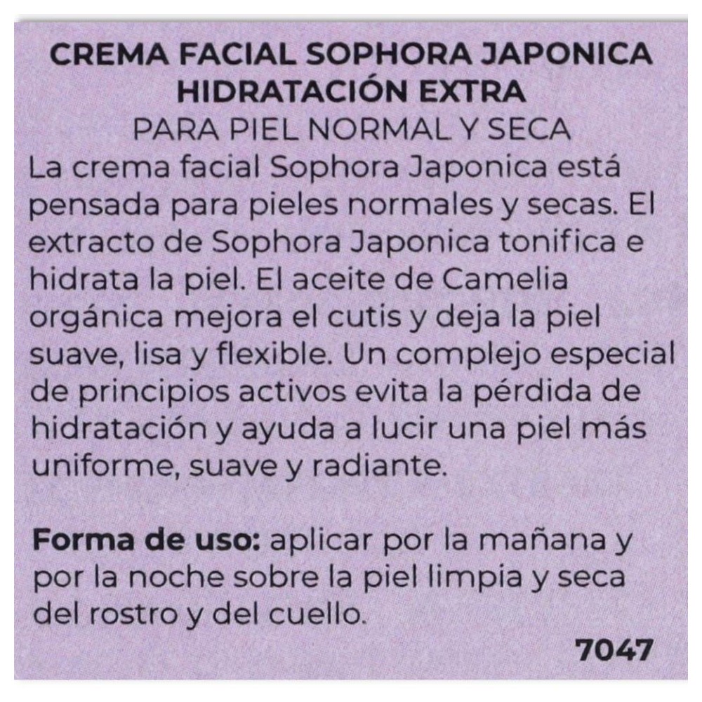 Natura Crema Bio Sofora Japonesa 50 ml Krous