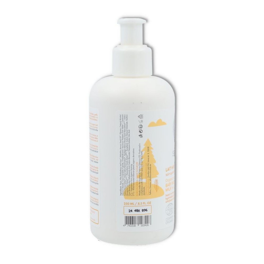 leche Hidratante Organica Bebes 250ml Siberica