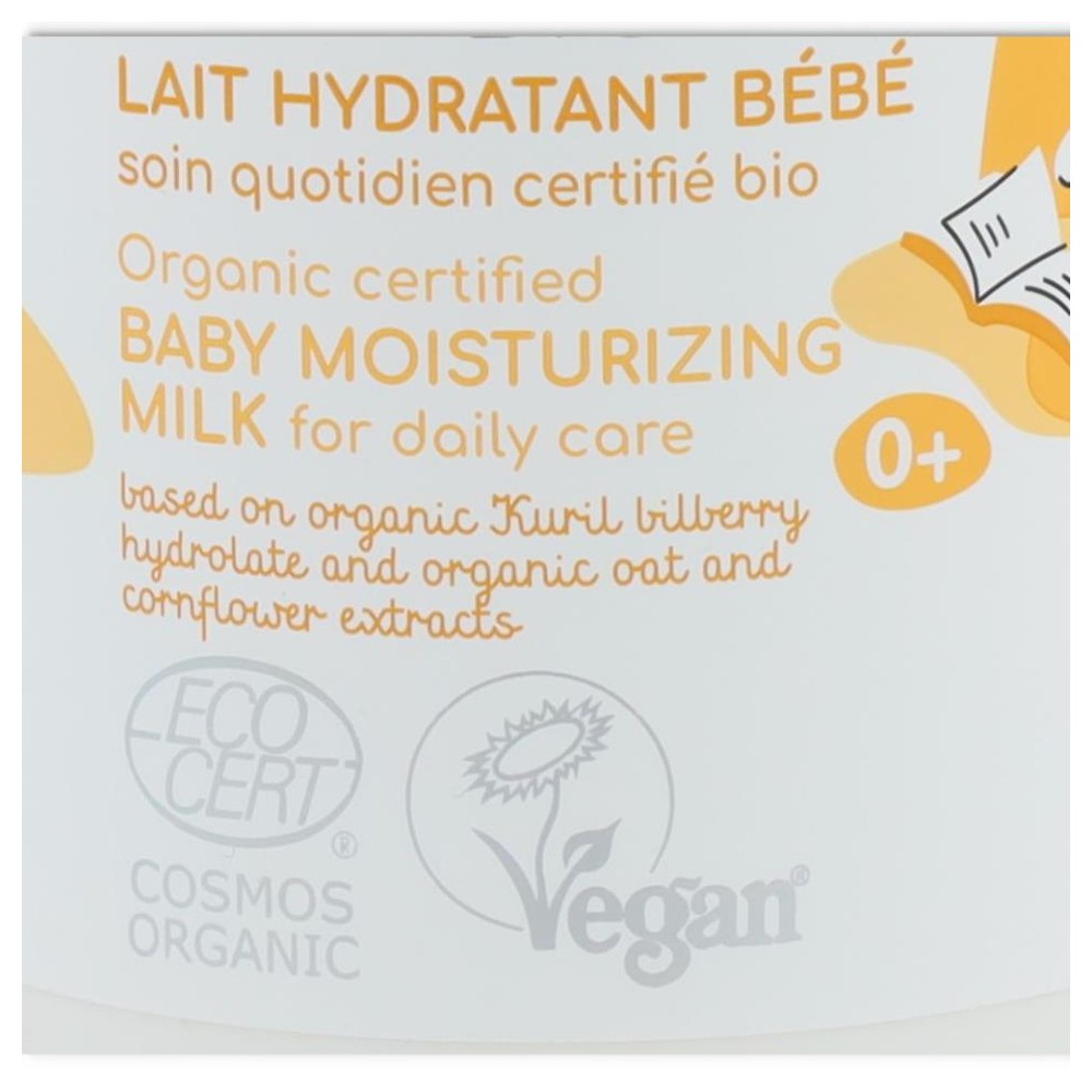 leche Hidratante Organica Bebes 250ml Siberica