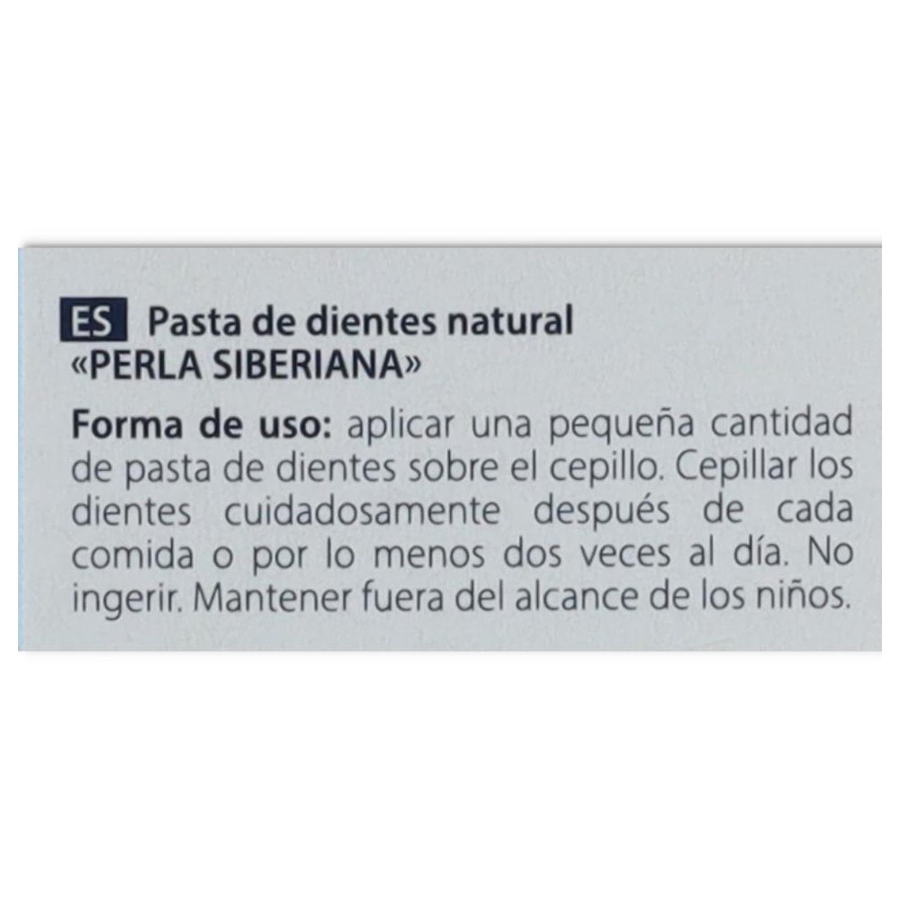 Natura Siberica Pasta Dientes Perla Siberian 100 g