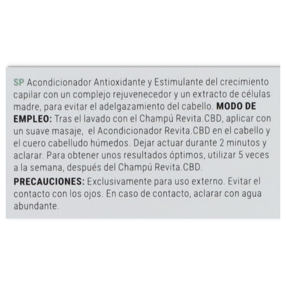 Revita Acondicionador CBD 205 ml Bella Aurora