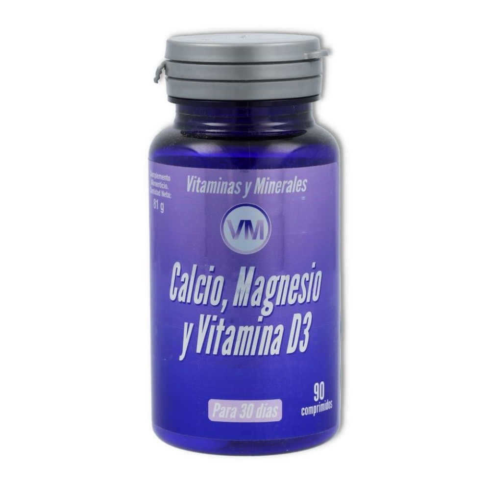 Calcio Magnesio y Vitamina D3 90 comp Ynsadiet