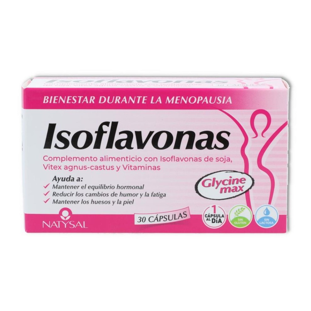 Isoflavonas 30 capsulas Natysal