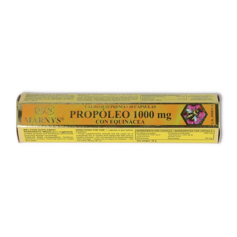 PROPOLEO  1000MG  CON EQUINACEA MARNYS