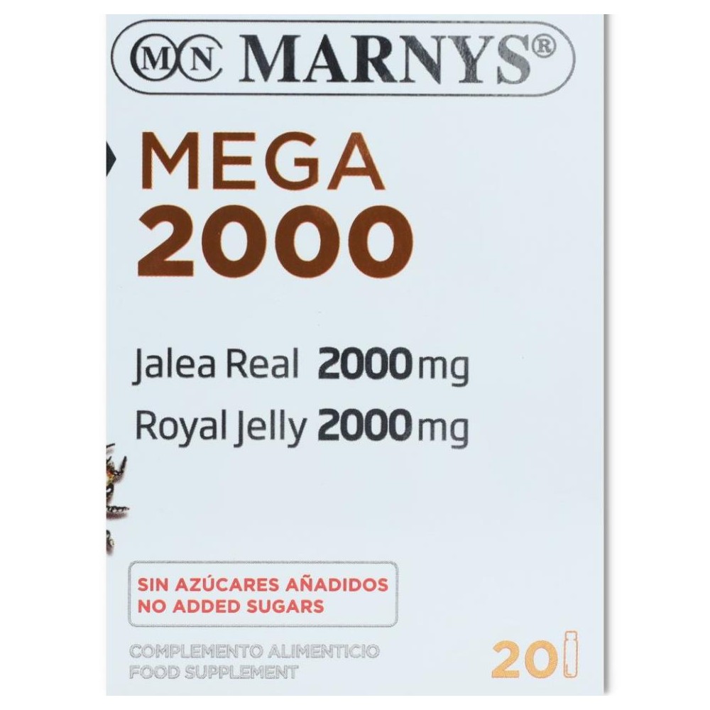 Mega 2000 mg  20 viales Marnys