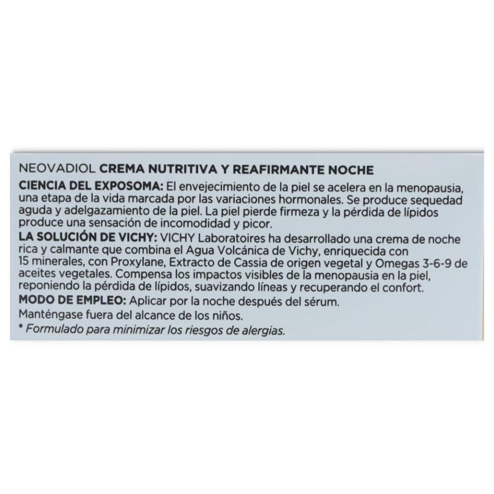 Neovadiol Noche Post-Meno 50 ml Vichy