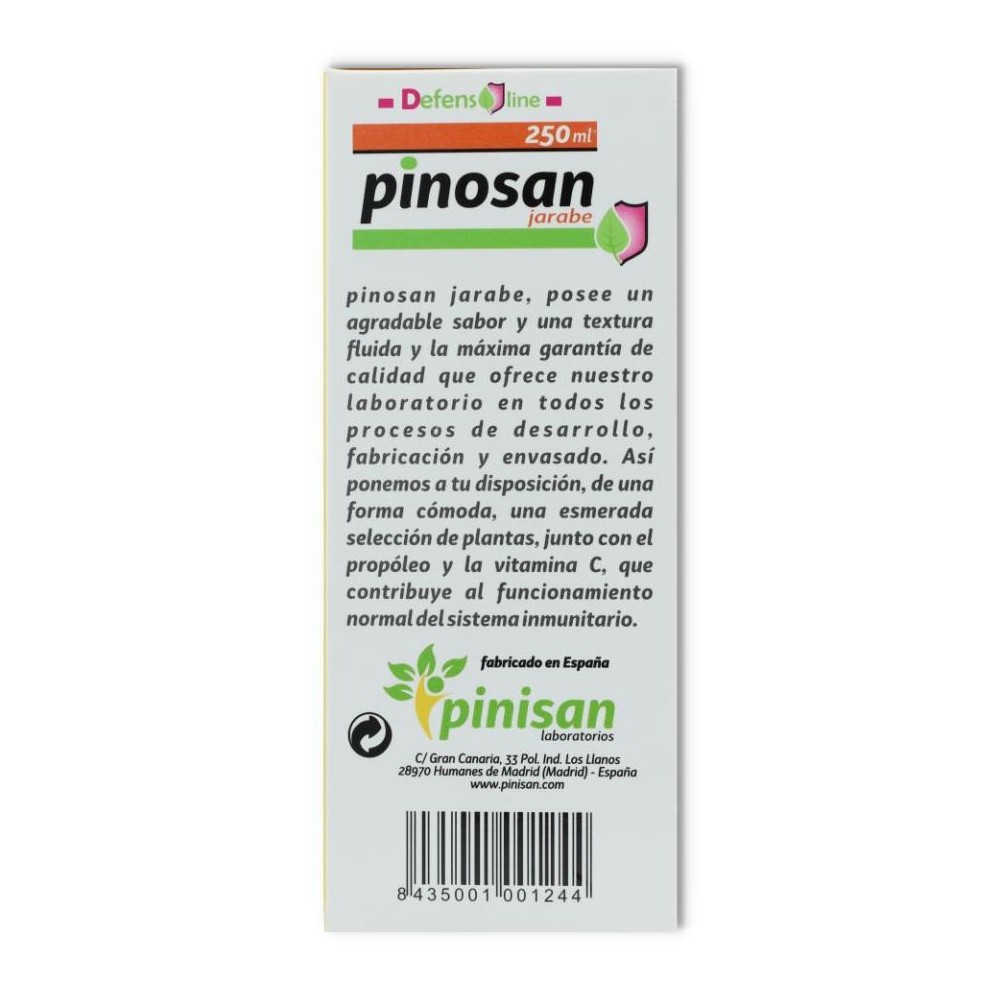 Pinosan jarabe 250 ml Pinisan