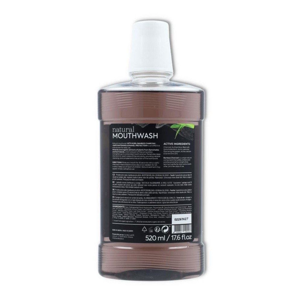 Enjuague Bucal Carbon 520 ml Natura Siberica