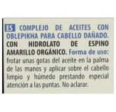 Aceite Cabellos Dañados 50 ml Oblepikha