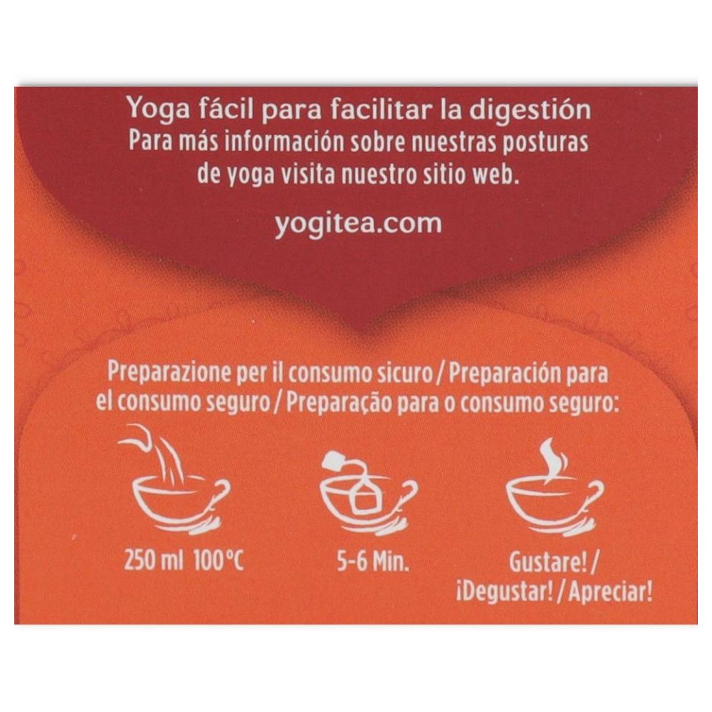 TE DIGESTION eco 17 filtros Yogi