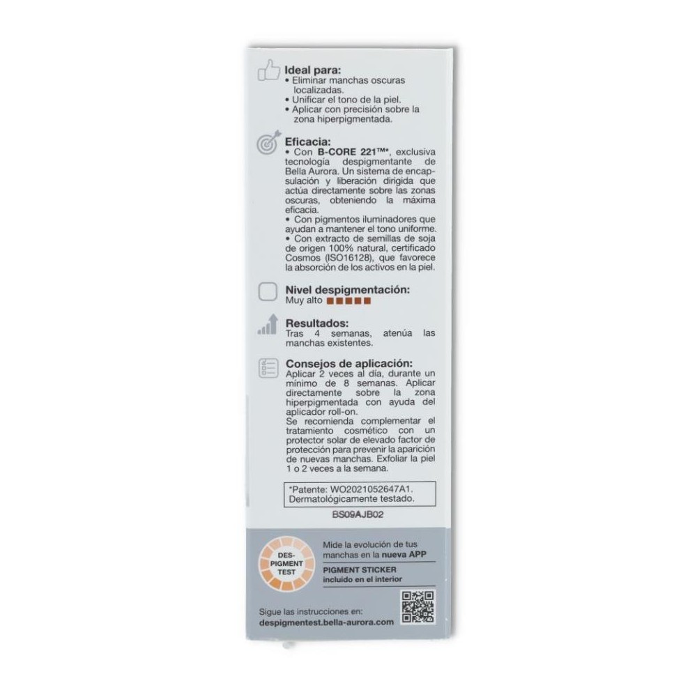 Despigmentante Local SPF 30 9 ml Bella Aurora