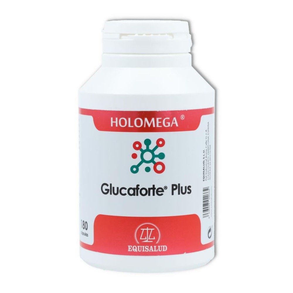 Holomega Glucaforte PLus 180 cap Equisalud 