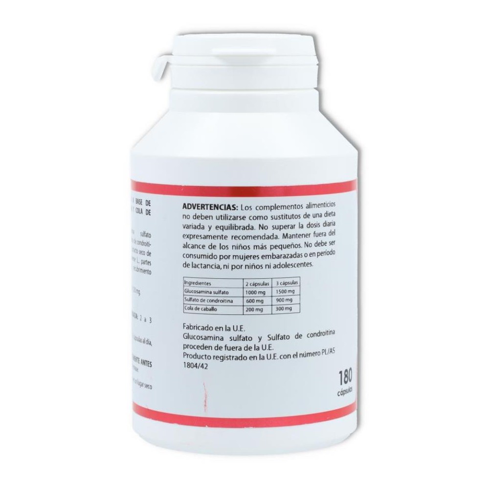 Holomega Glucaforte PLus 180 cap Equisalud 