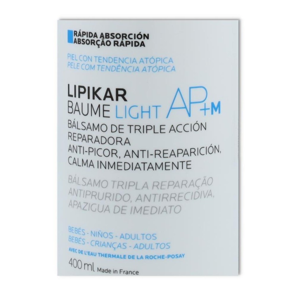 Lipikar Baume Light  AP 400 ml La Roche