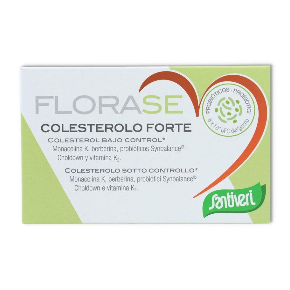 Florase Colesterolo Forte 40 cap Santiveri