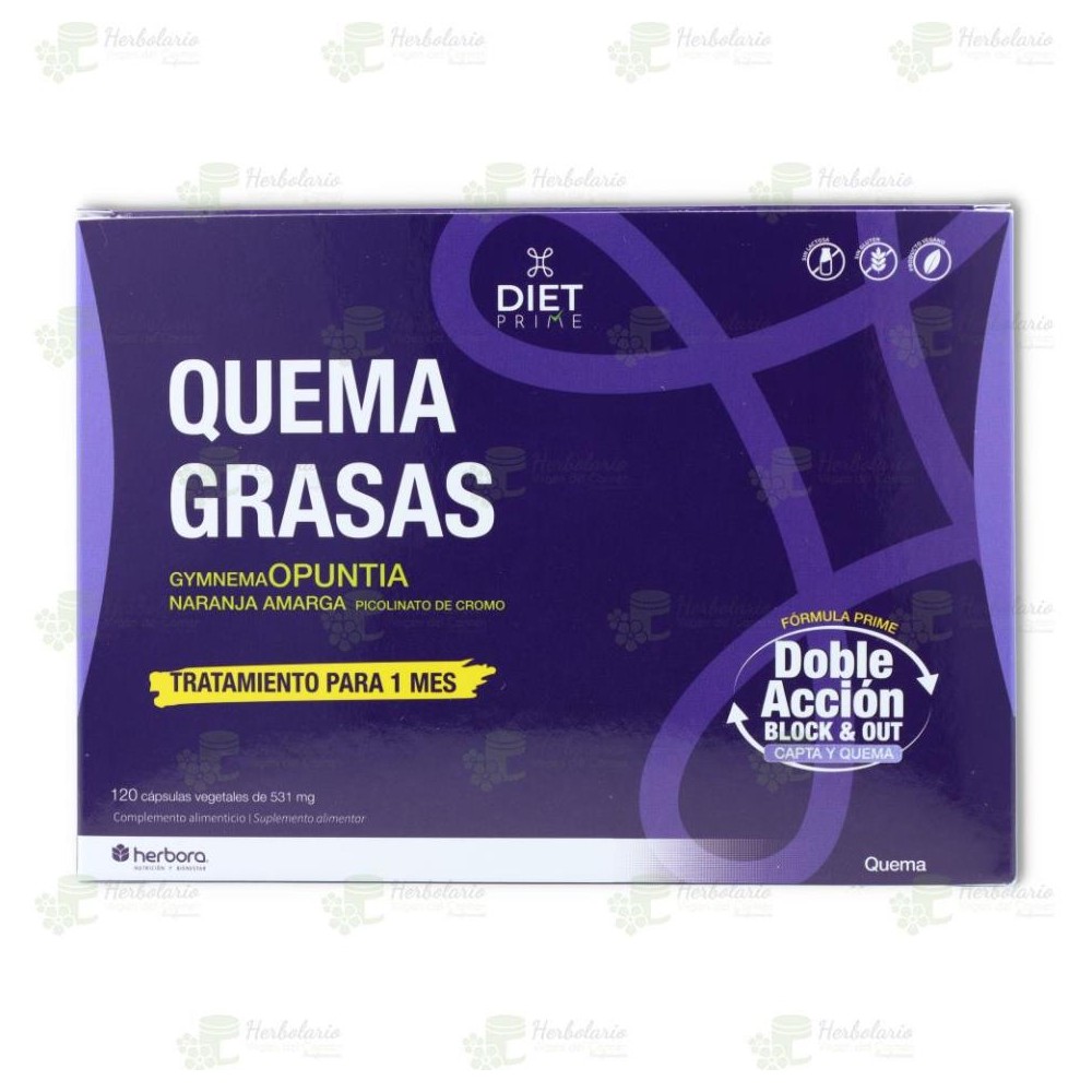 Quemagrasa 120 cap Nuevo Herbora