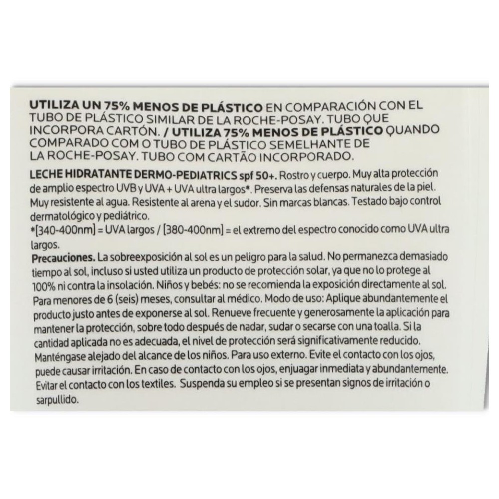 La Roche Anthelios Leche Dermo-Pediatrics 250 ml 