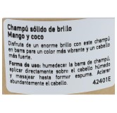 Champu Solido Brillo Coco y Mango 60 gr Krous
