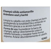 Champu Solido Antiamarillo Arandano 60 gr Krous