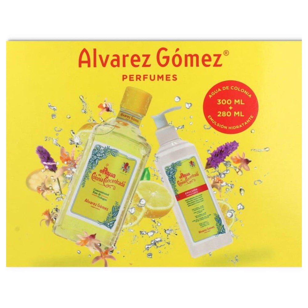 Lata Amarilla Colonia  Emulsion Alvarez Gomez