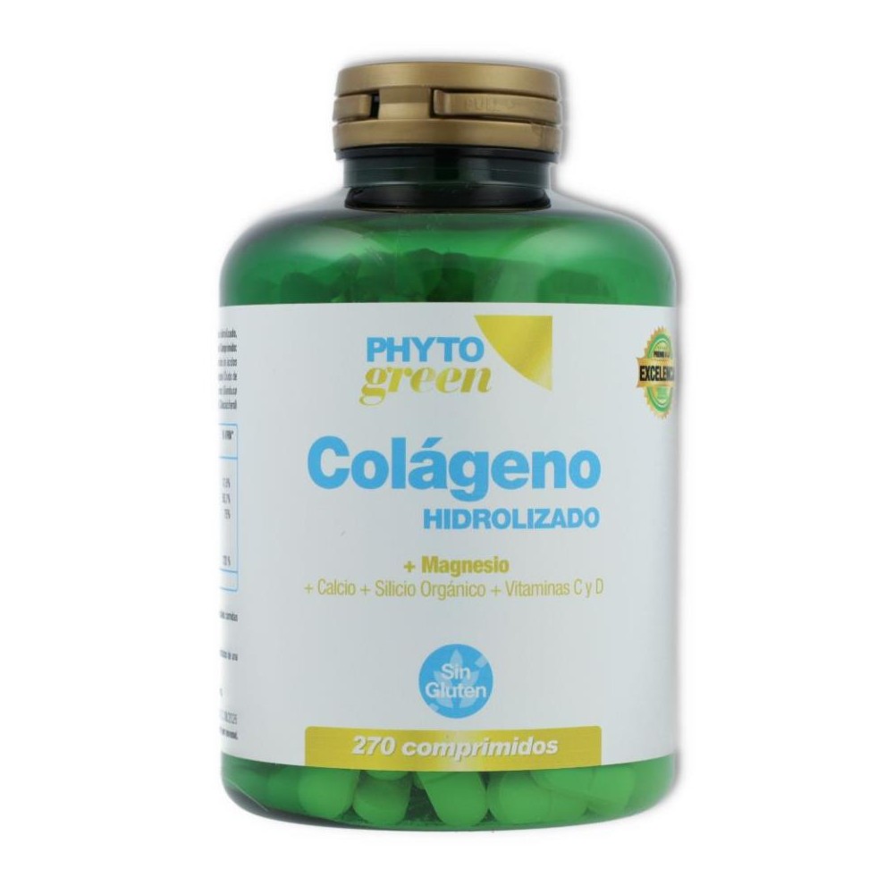 Colageno Hidrolizado 270 comp Phytogreen