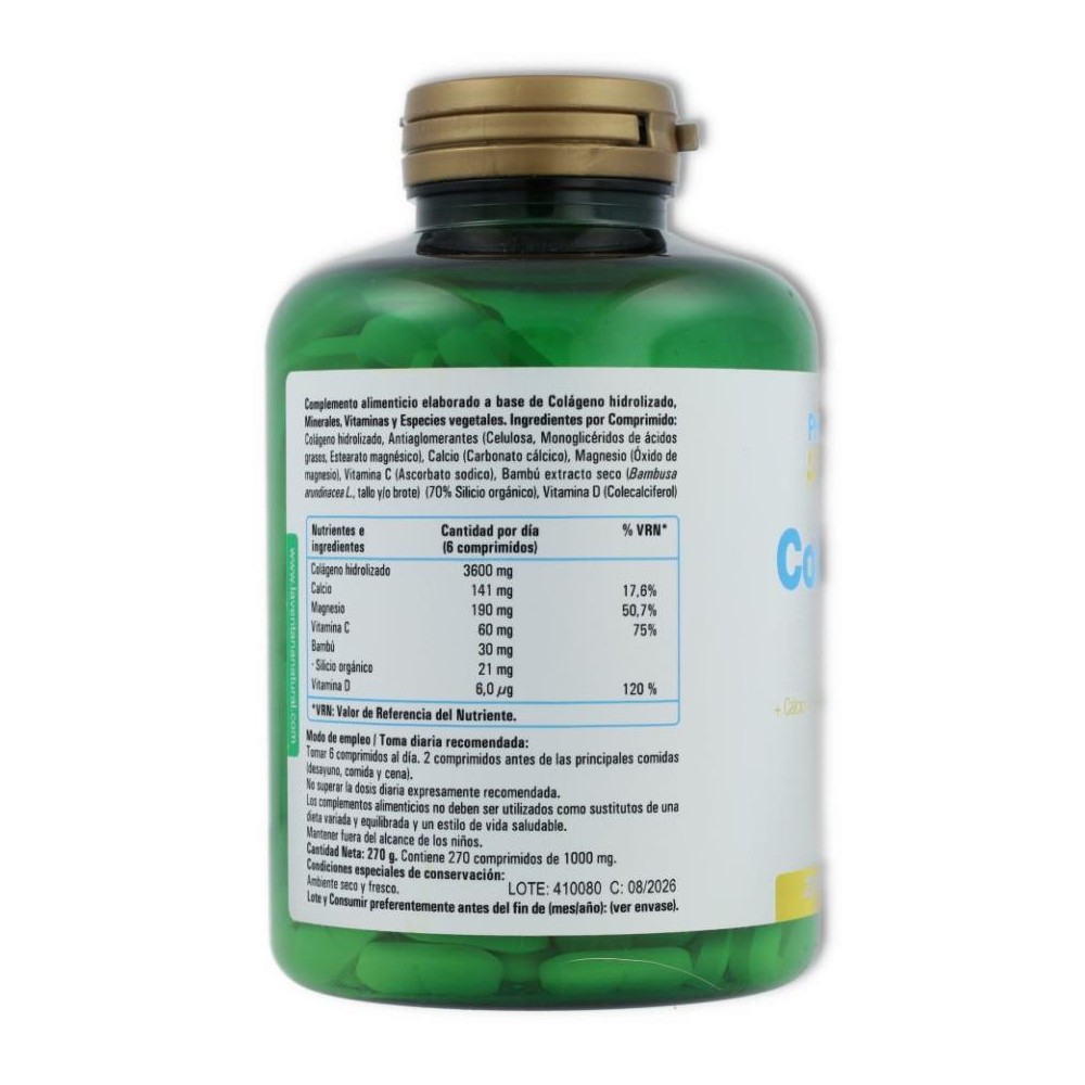 Colageno Hidrolizado 270 comp Phytogreen