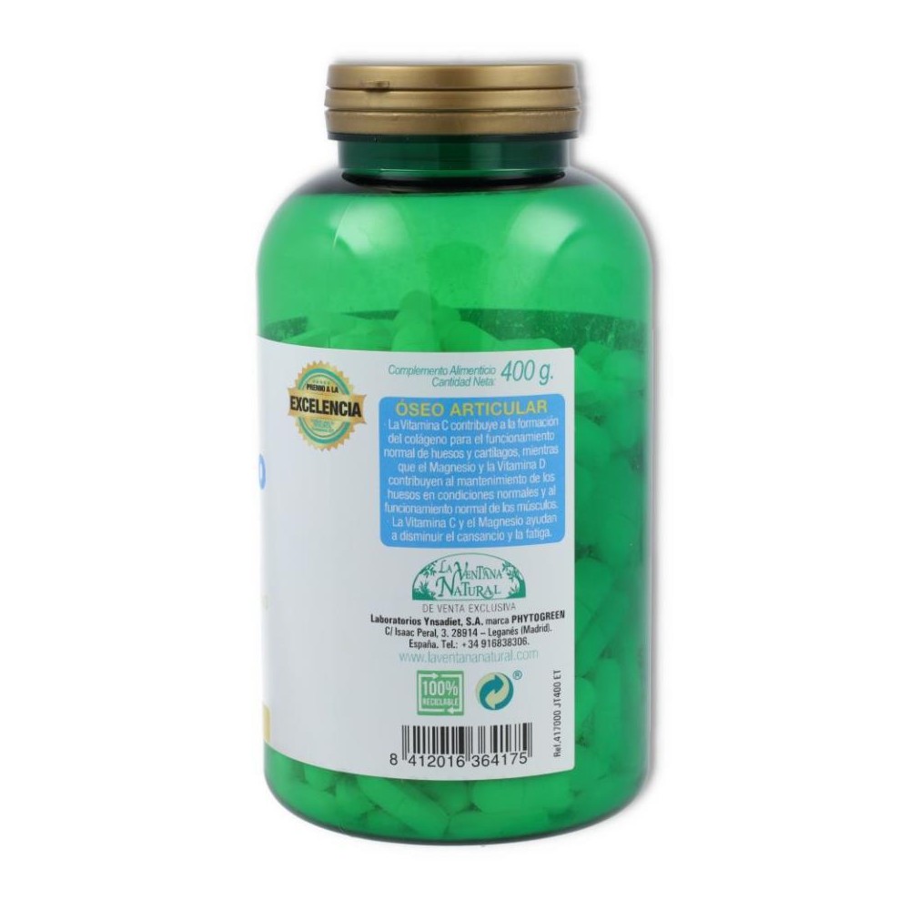 Colageno Hidrolizado Marino 400 comp Phytogreen