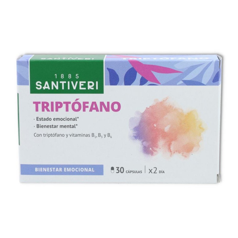 Triptofano 30 cap Santiveri