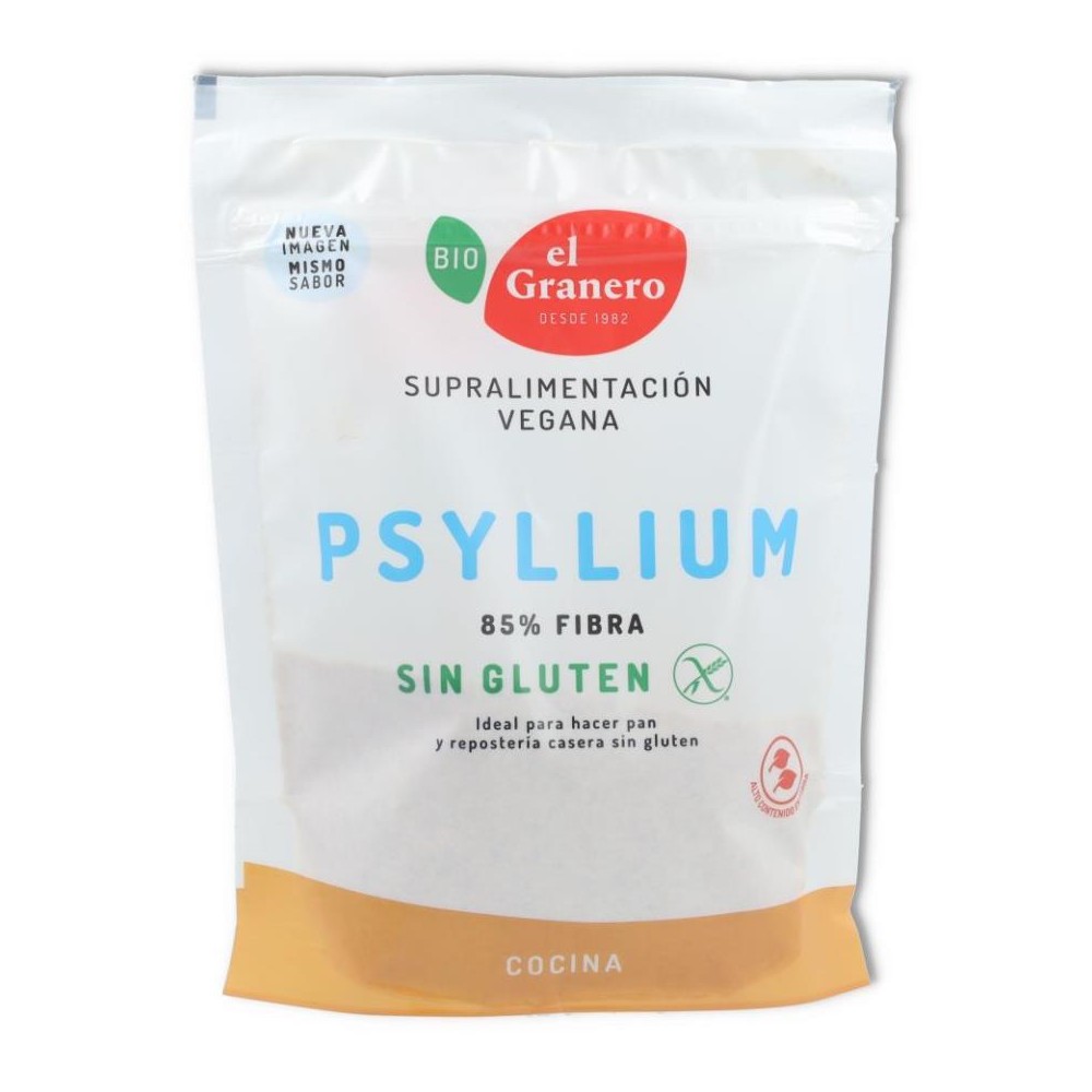 Psyllium Sin Gluten Bio 125 gr El Granero