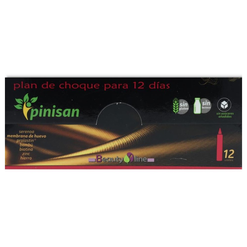 Cabello Piel y Uñas 12 Viales Pinisan