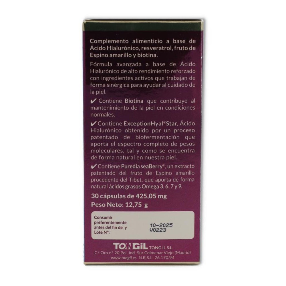 Acido Hialuronico 30 cap Tongil