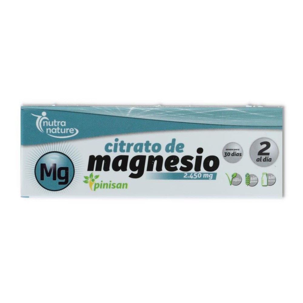 Citrato de Magnesio 60 comp Pinisan