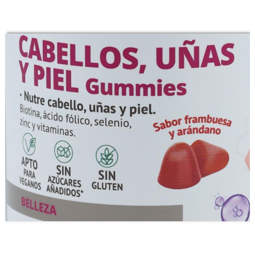 Gominolas Cabello 60 uni Santiveri