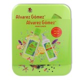 Lata Verde Colonia   Emulsion Alvarez Gomez