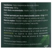 Citrato de Magnesio 200 gr Plantapol 