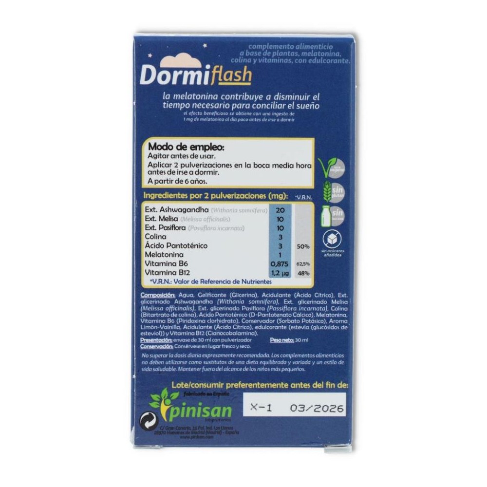 Dormiflash 30 ml Pinisan