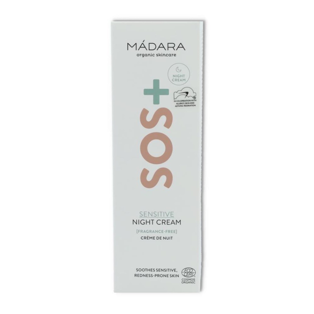 Madara SOS Crema Noche Sensitive 70 ml Krous