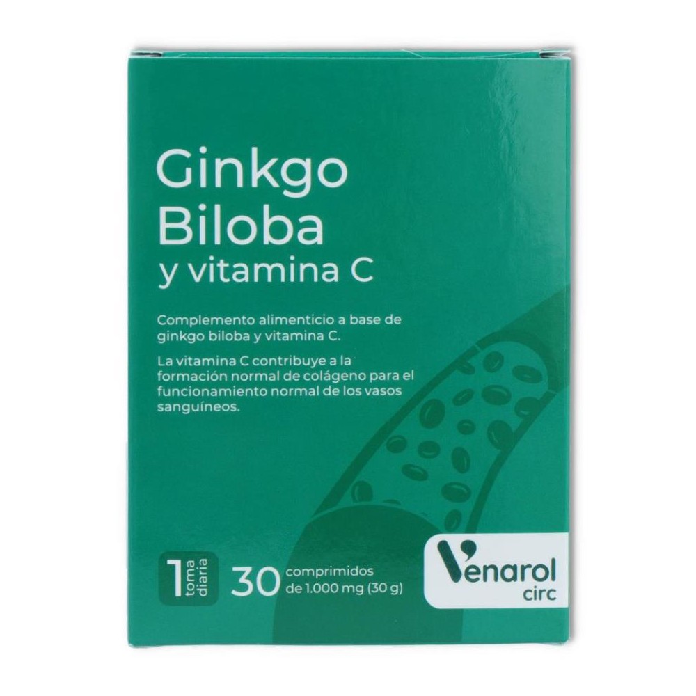 Ginkgo Biloba   Vitamna C 30 comp Herbora