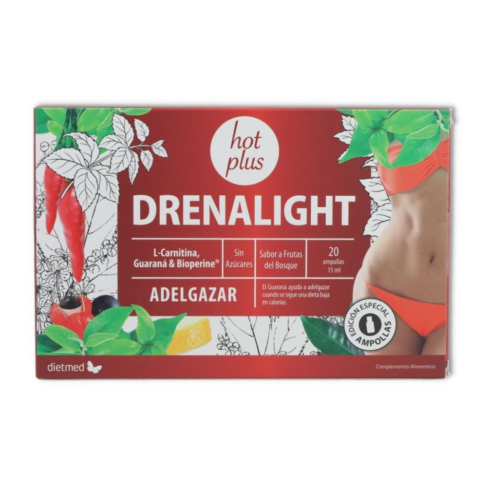 Dietmed Drenalight Hot Plus 20 ampol